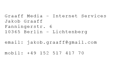 Impressum